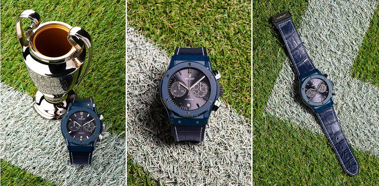 Hublot - Hublot & Pelé Unveil the New UEFA Champions League Watch