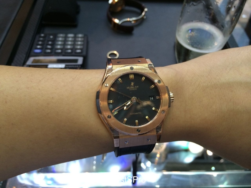 The RG Hublot Fusion - looks and feels nice on my wrist!