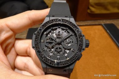 Hublot Big Bang Aero Band with Diamonds - OMI Jewelry