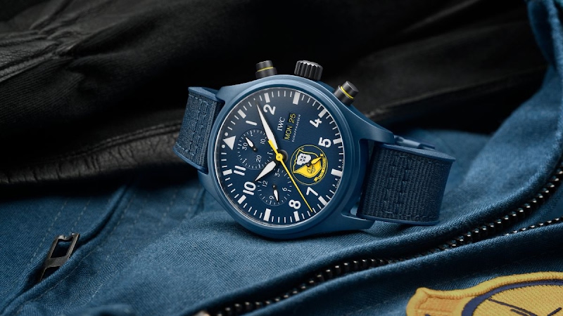 IWC Pilot's Watch Ceramic Chronographs US Navy Squadrons