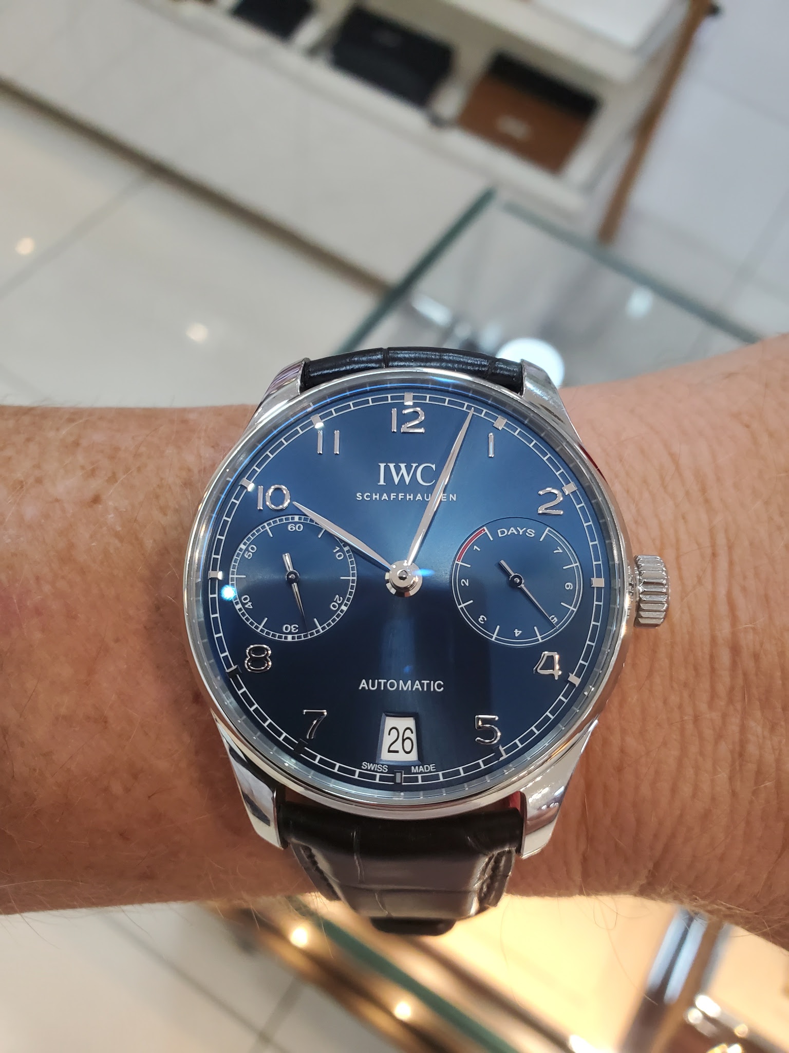 5007 blue dial Mexico city