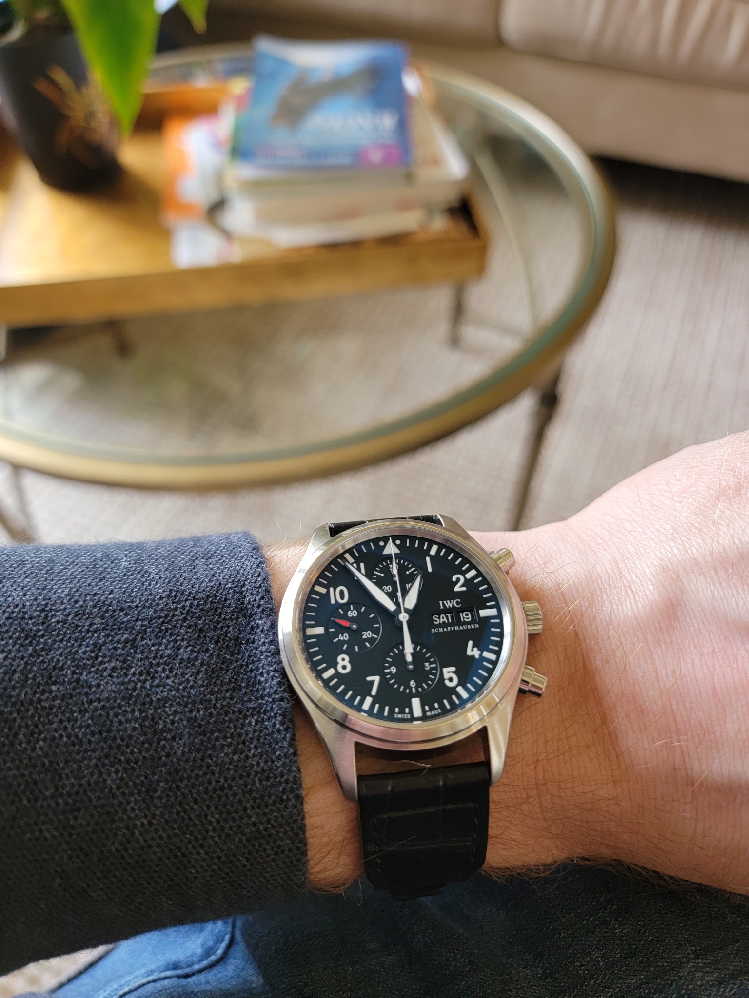 A classic pilot chronograph 3717 01