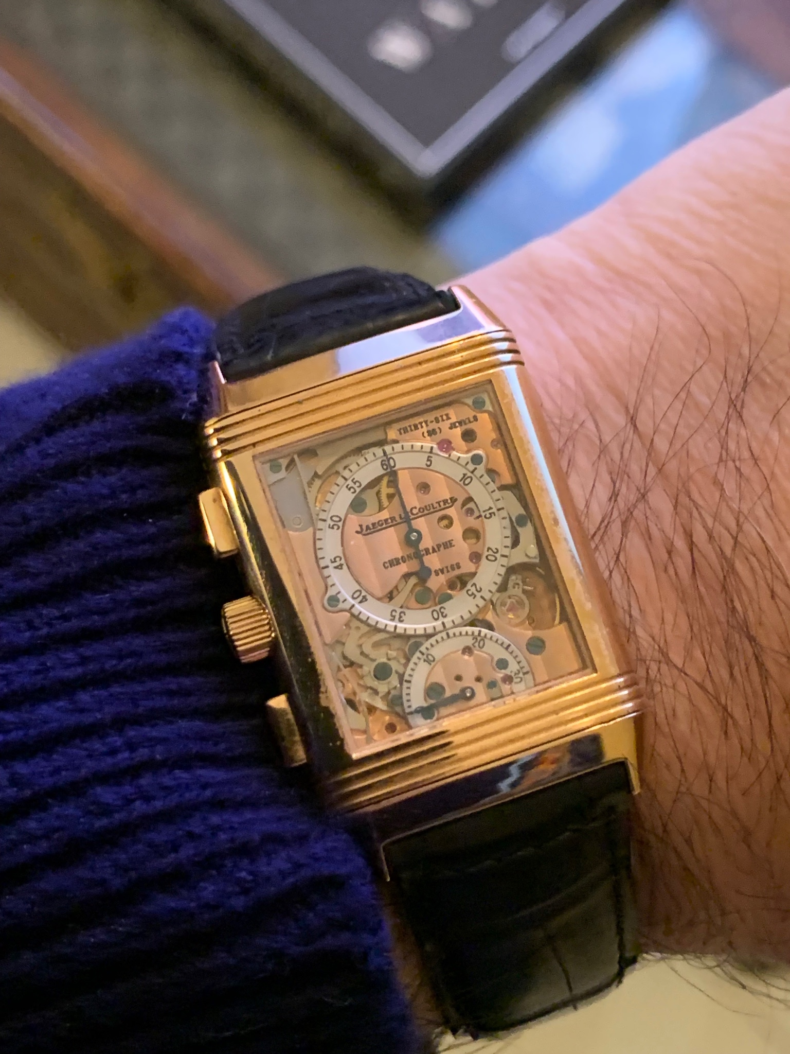 JLC - The JLC limited edition Reverso Chronograph