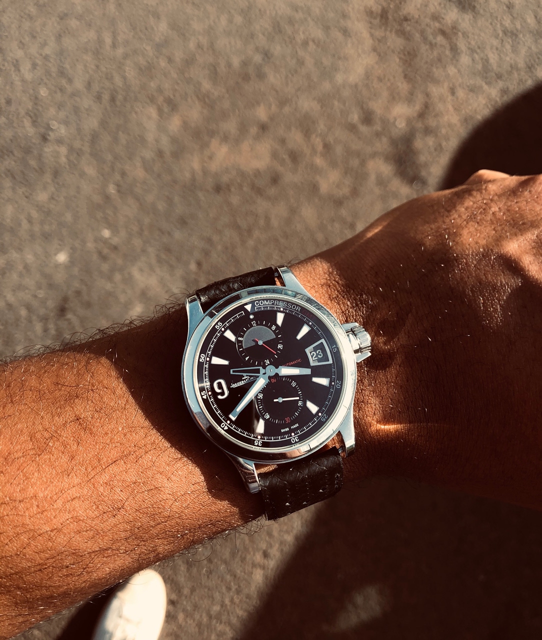 jaeger lecoultre compressor gmt