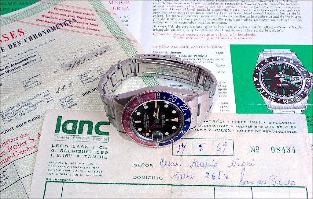 Rolex - Rolex GMT MASTER 1675 Gilt from 1966, finally box and papers. Is  that so important to complete a set?