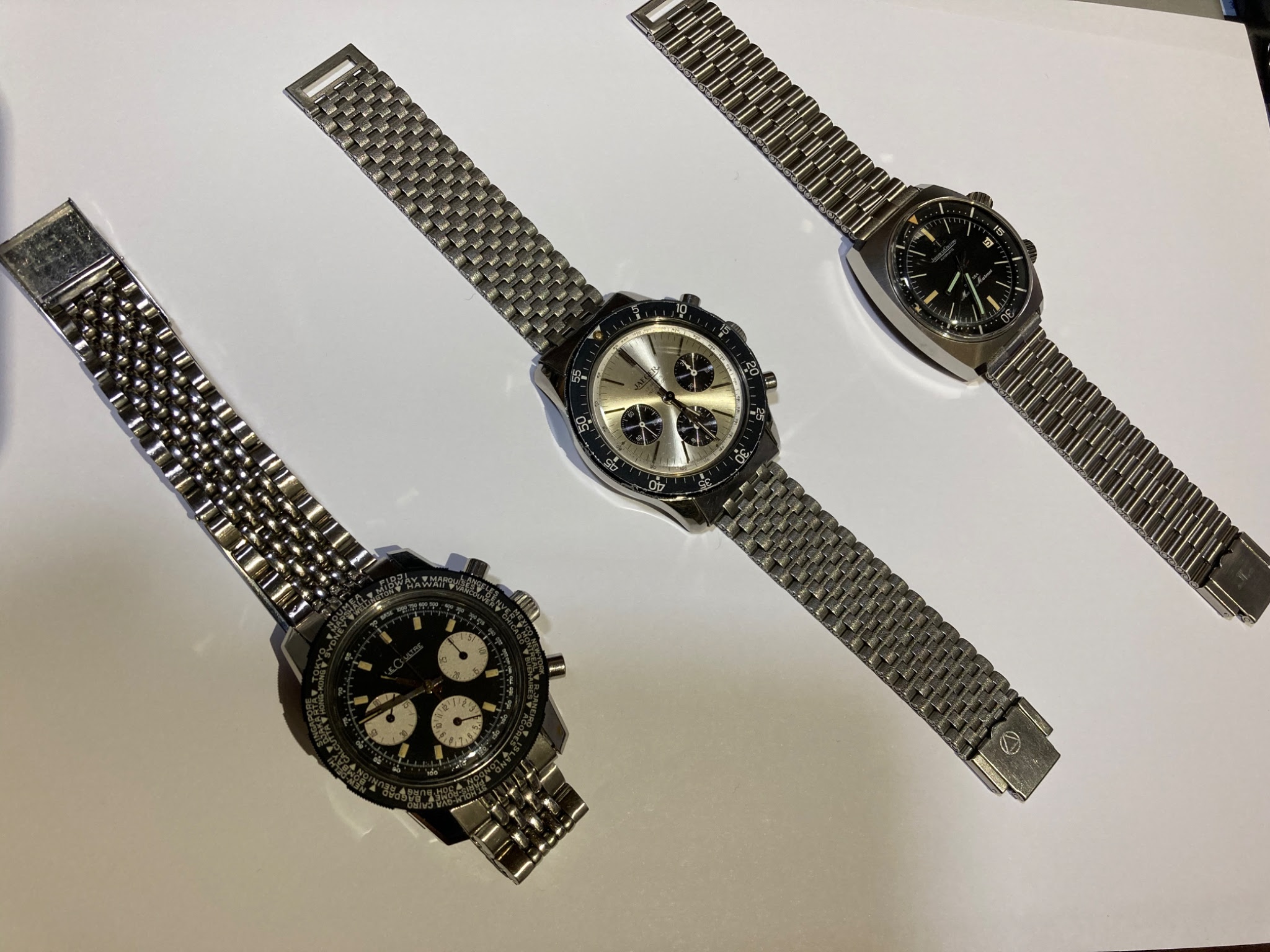 JLC Sport watches /steel bracelet