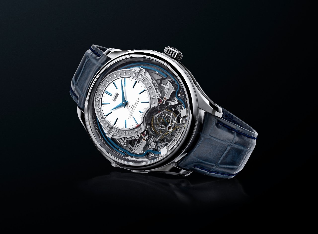 Jaeger LeCoultre Porcelain Crane Flying Tourbillon Watch - MIRROR REPLICA  for just 1700 USD