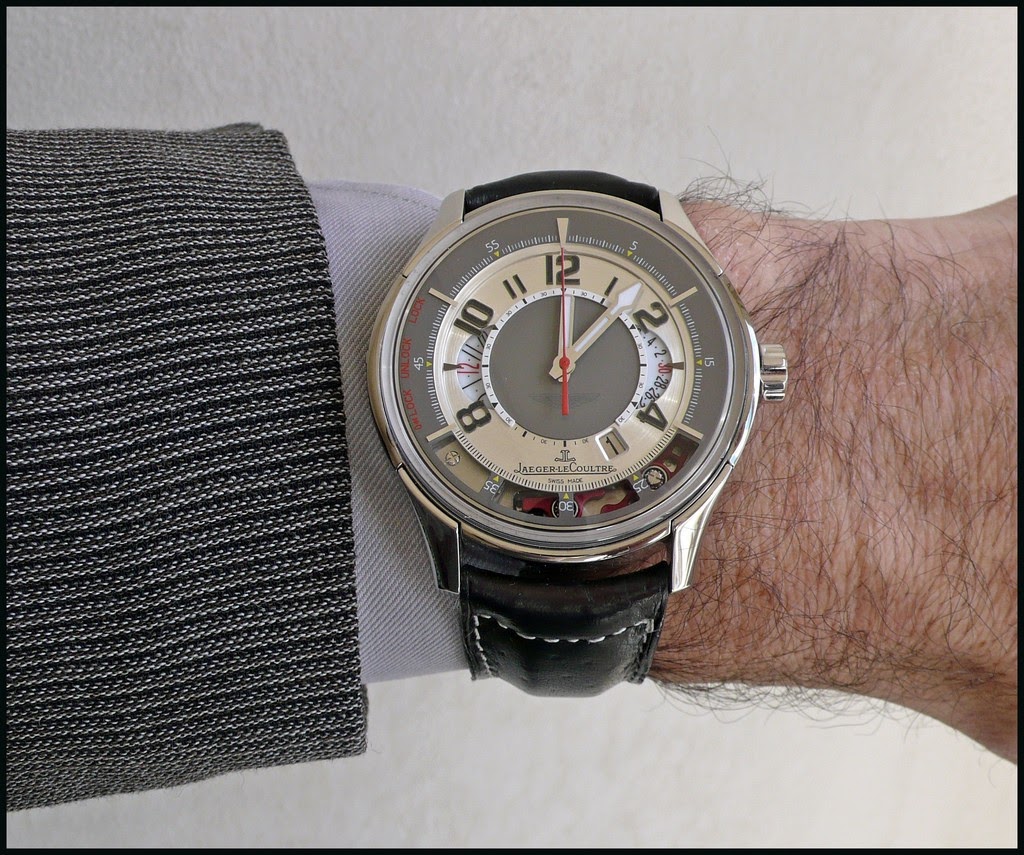 Jaeger-LeCoultre AMVOX5 Aston Martin Chronograph GMT Wristwatch Q193J480  Limited | eBay