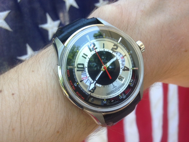 Ah, the irony of celebrating U.S. Independence Day with a British-inspired watch!