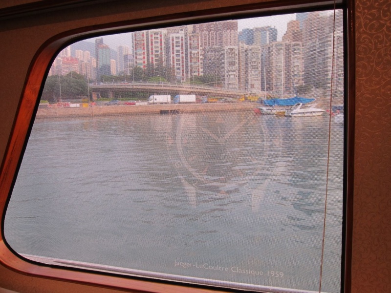 Departing from the fragrant harbour.