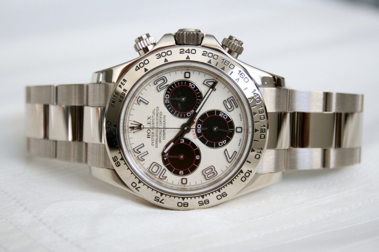 white gold daytona panda