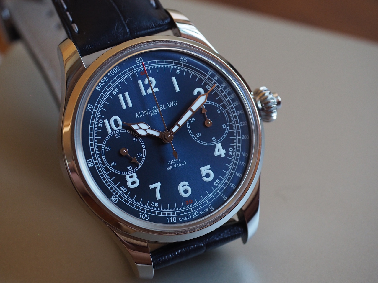 Collectors Market - SOLD: Montblanc Minerva 1858 Chronograph Tachymeter