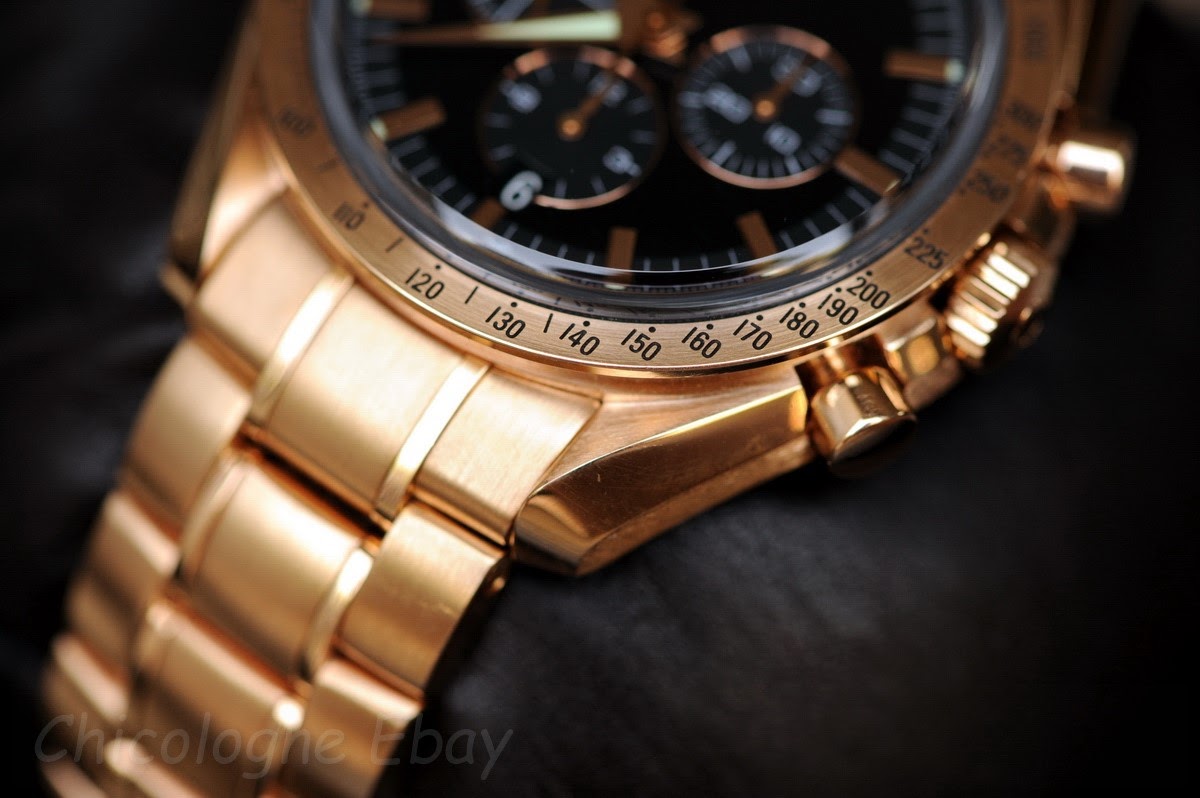 omega speedmaster broad arrow rose gold