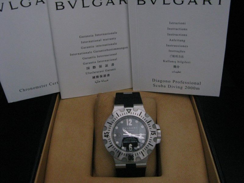 bvlgari diagono professional scuba diving