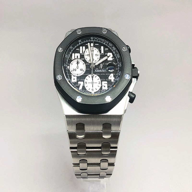 Audemars Piguet Royal Oak Offshore Rubberclad 42mm Men's Watch Steel  Bracelet