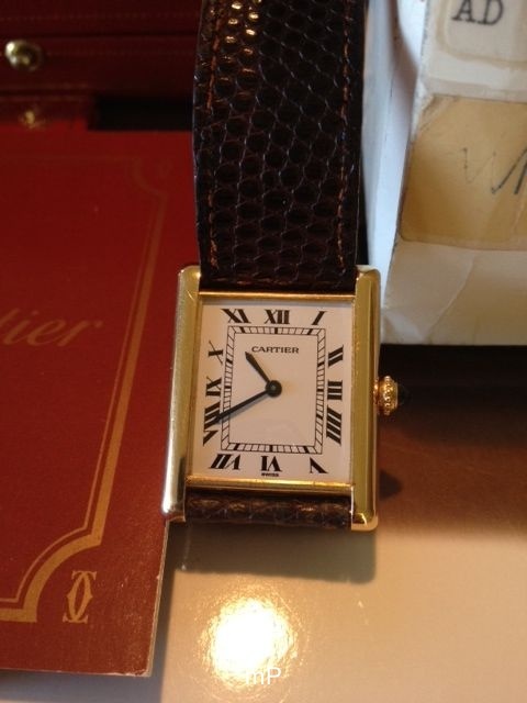 vintage cartier tank louis