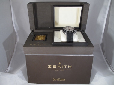 Zenith Defy Classic Box/Card Mint Condition for $5,700 for sale