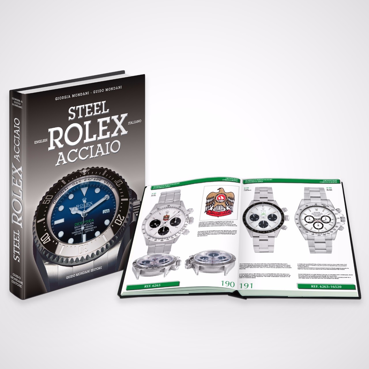 SCAM: Rolex Book Steel Rolex Acciaio