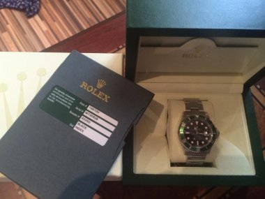 Rolex Submariner Green Bezel Model 16610LV 50th Anniversary Sub LV M LNIB