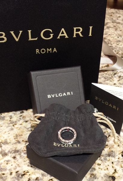 Bulgari Celebrating My 40th Birthday With A Special Bulgari Ring