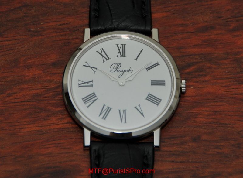 Piaget - 1957 Enamel Altiplano re-edition