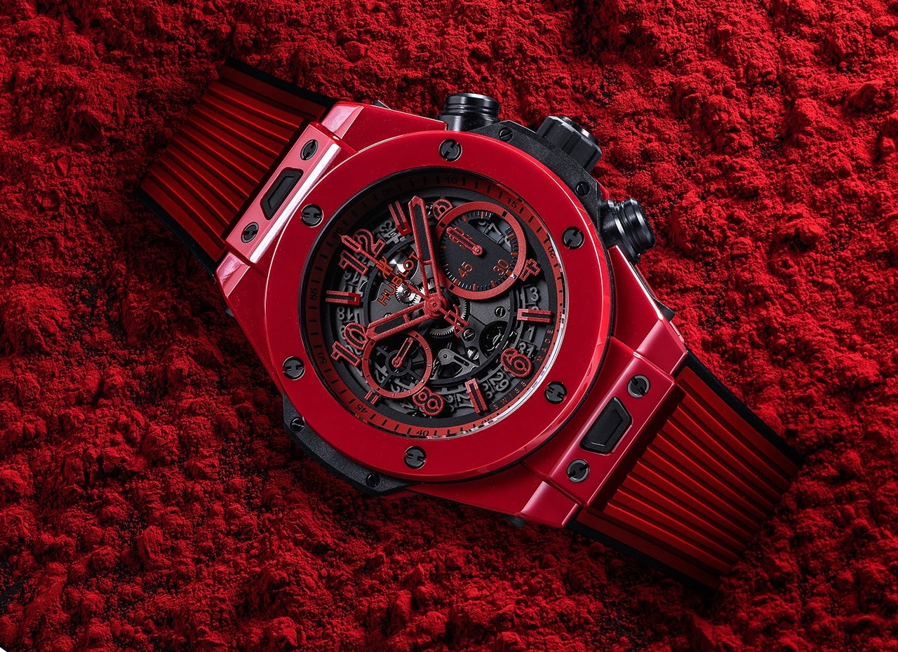 Hublot on sale red ceramic