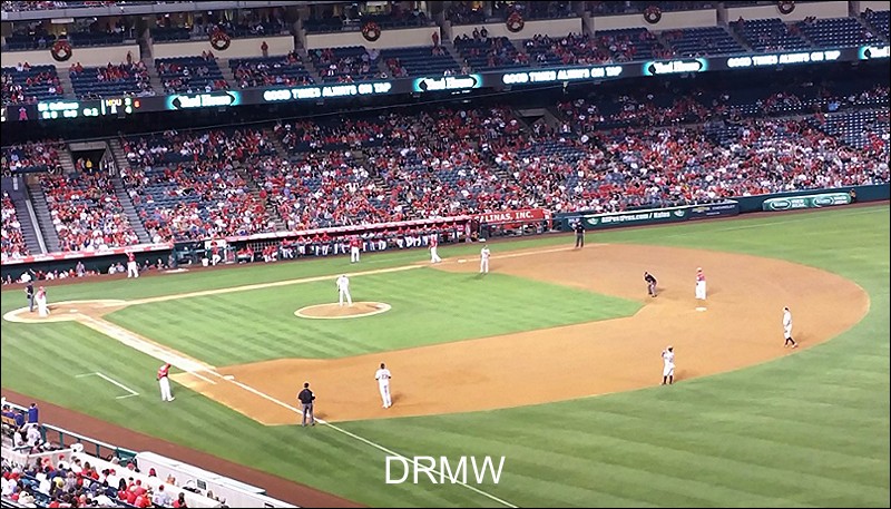 angels stadium, summer baseball game pic aesthetic