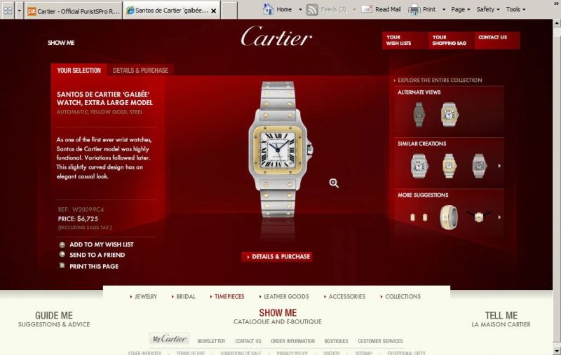 cartier web