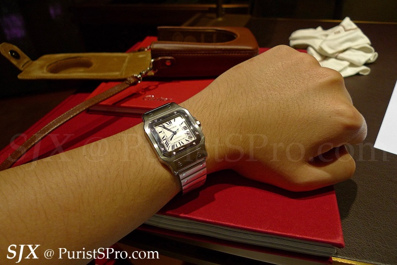 cartier santos galbee xl review