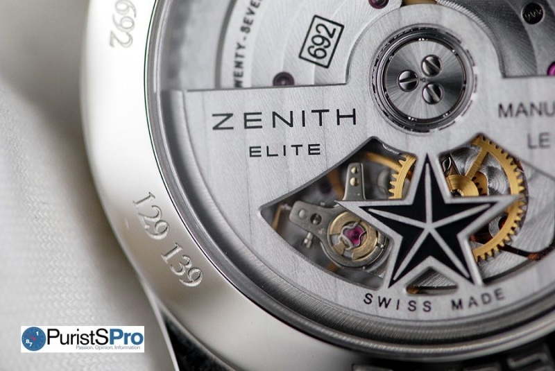 Zenith Elite Ultra Thin Lady Moonphase Ladies Watch - 36mm  03.2320.692/80.c714 -, Timepiece Trader