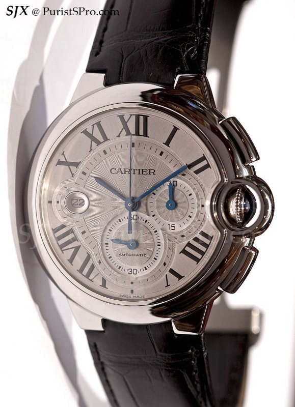 cartier ballon bleu 42mm chronograph