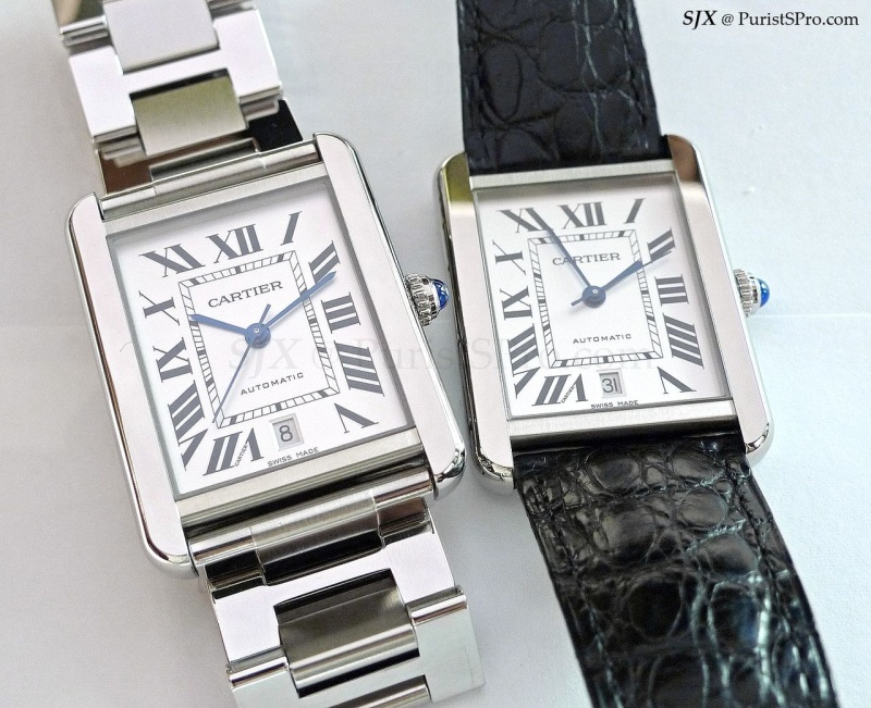 cartier tank large mens