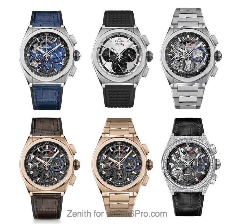 Zenith Defy El Primero 21 Variations 2018