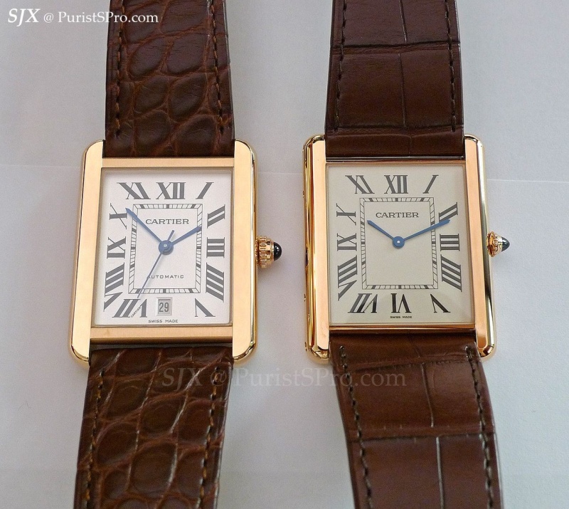 cartier tank watch dimensions