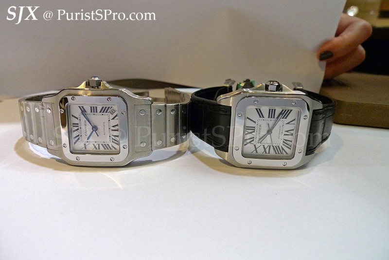 cartier santos 100 vs 100xl