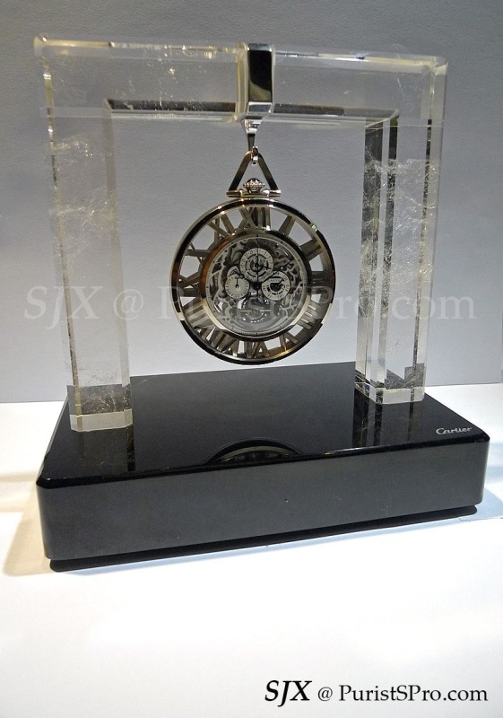 cartier skeleton pocket watch price