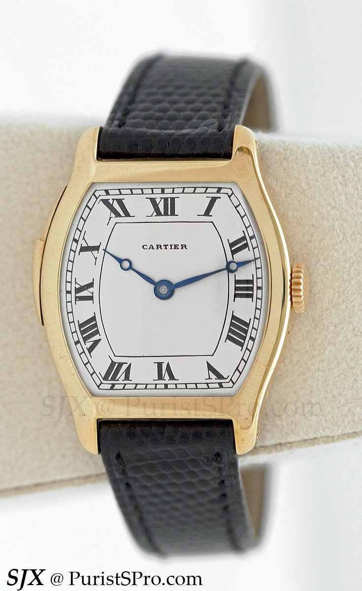 vintage cartier tortue watch