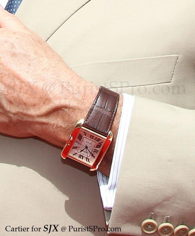 how to adjust cartier tank watch band