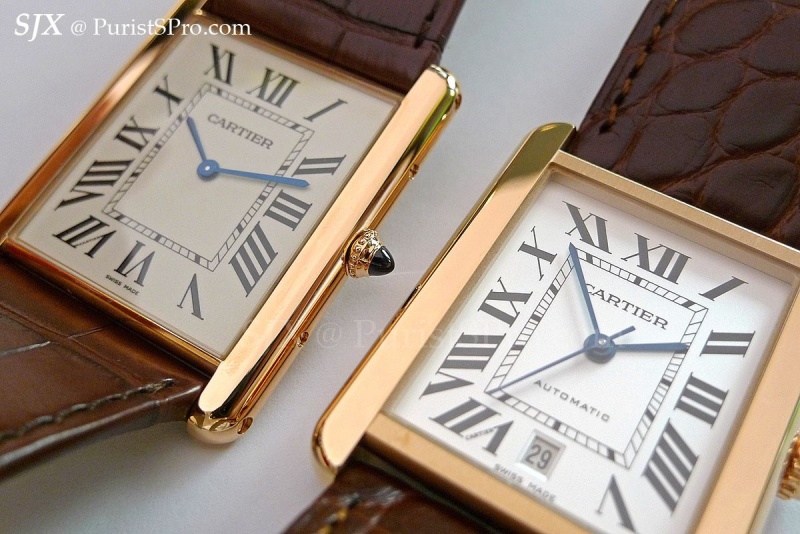 cartier tank solo large vs xl