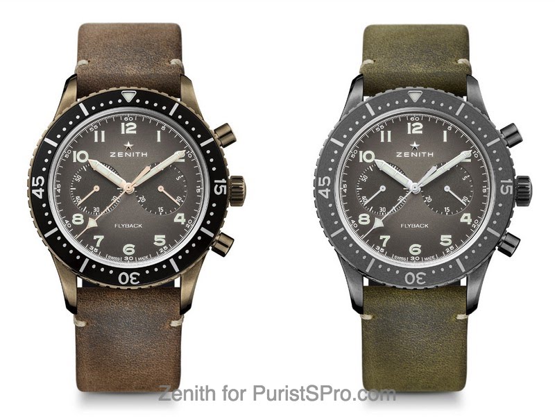 Zenith Pilot Cronometro Tipo CP-2 Flyback