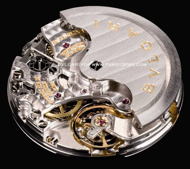 bvlgari watch mechanism