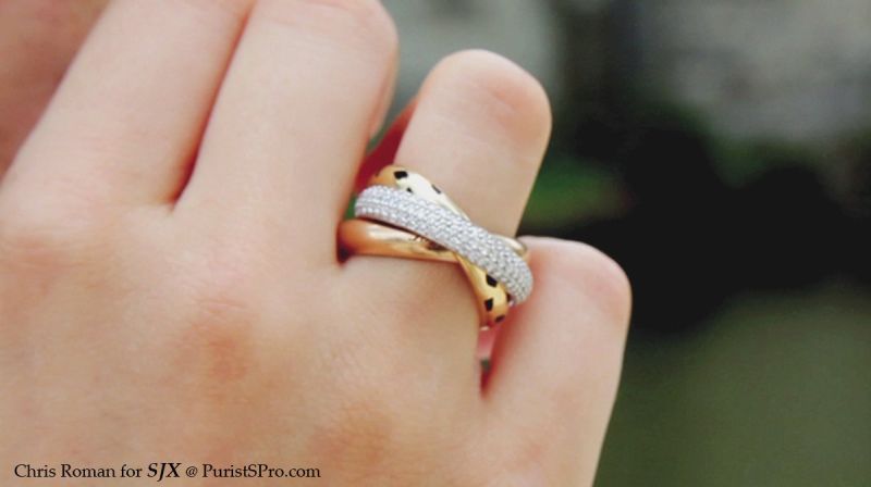 cartier trinity ring leopard