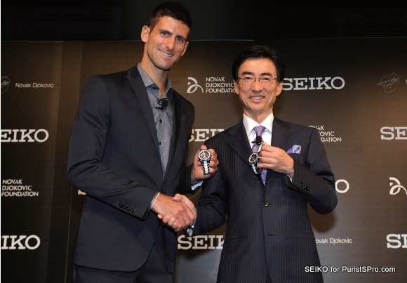 Seiko BaselWorld 2014: Djokovic & New Releases