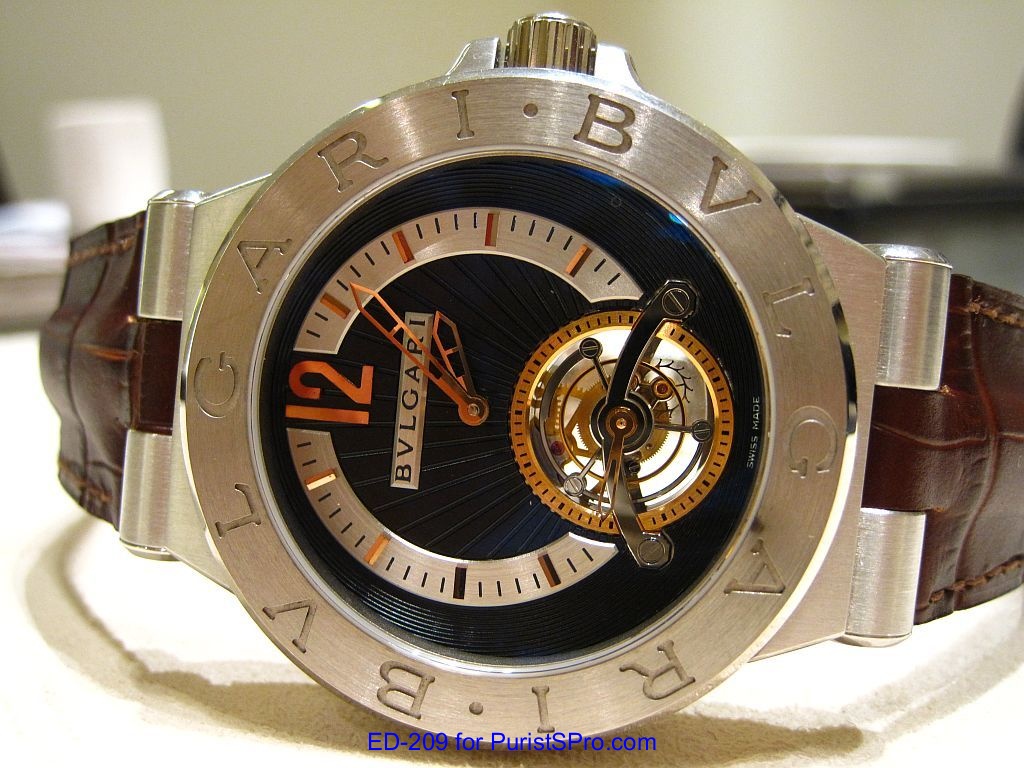 Bulgari - A second look at the Bulgari Diagono Tourbillon