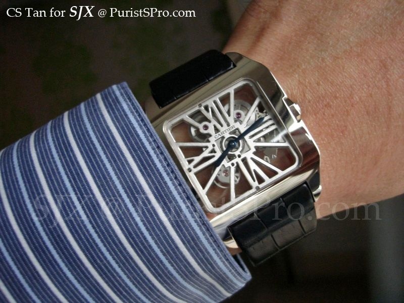 cartier santos dumont skeleton