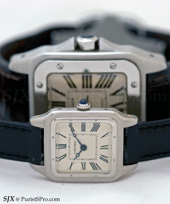 cartier santos 100 vintage