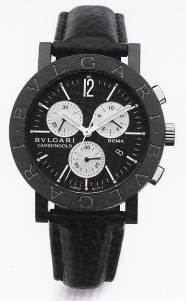 bvlgari 125th anniversary carbon gold watch