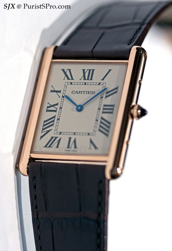 cartier tank louis] Which size is better on my wrist? : r/Watches