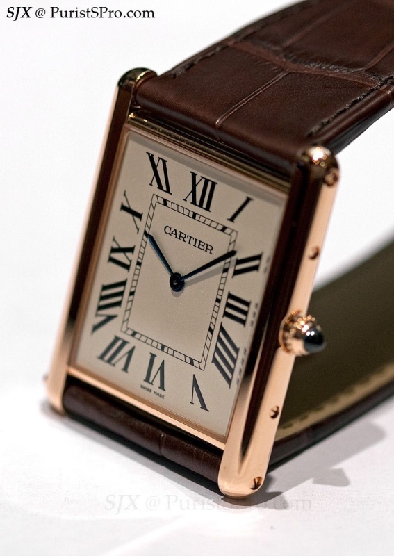 cartier tank solo vs louis