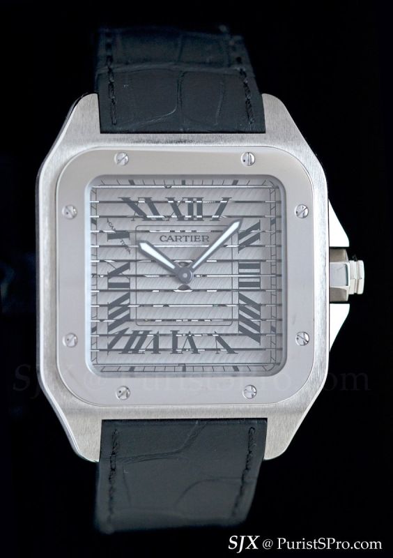 cartier santos triple 100